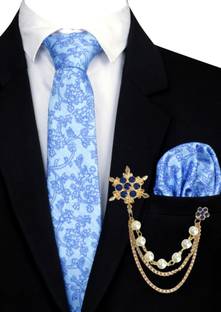 Voxon Floral Print Tie