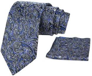 AXLON Silk Cufflink & Tie Pin Set