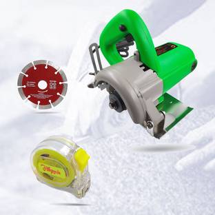 Hillgrove HGCM240M1 Heavy Duty Circular Saw Marble Cutter Machine with Measuring Tape Marble Cutter
