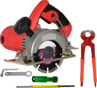 Digital Craft Marble Cutter Machine 125MM,2 In 1 Screw Driver,8' Pincer Plier Marble Cutter