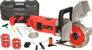 Digital Craft Electric Slotting Wall Chaser, Groove Slot Cutting Machine, Steel 125mm Blade Handheld Tile Cutter