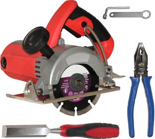 Digital Craft Marble Cutter Machine 125MM,25mm Wood Chisel,8"Inch Combination Plier Marble Cutter