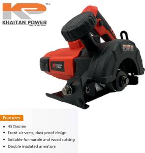 KHAITAN MPT KI C5SB M INDUSTRIAL HEAVY DUTY MACHINE 45 DEGREE ROTATION & 12000 RPM Marble Cutter