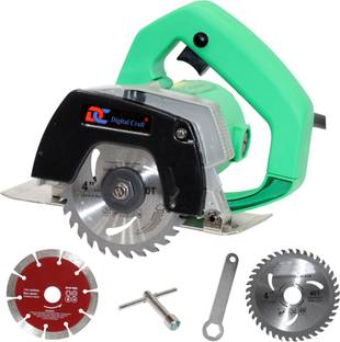Digital Craft Cutting Machine 1400W – Heavy-Duty 110mm Cutter 2pc Marble, Wood Cutting Blade Handheld Tile Cutter