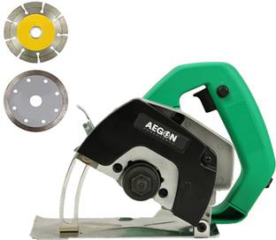 AEGON AC4 1050W 12000 RPM, 4'' | D-Handle, Overload Protect | 2 Blades Pro-Grade Tool Marble Cutter