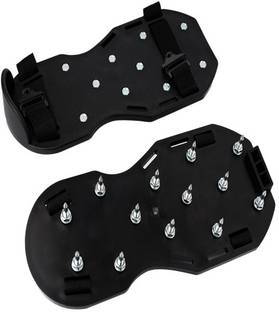 FACILE Epoxy Floor Spiked Shoes -Metal Plate Gunite Spiked Screeding Shoes Marble Cutter