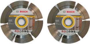 BOSCH 2608602460 Universal Diamond Cutting disk , 110 x 16/20 x 12 mm Pack of 2 Marble Cutter