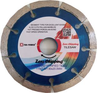 Xtra Power 4 inch Zero Chipping blade for all type of tiles pack of 5 pcs best blade for tile cutting Nipper