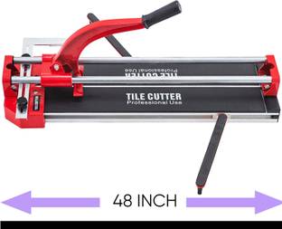 GSCPT 48 INCH HEAVY DUTY Manual Tile Cutter Double Rails, Professional Tile Cutter Manual Cutter