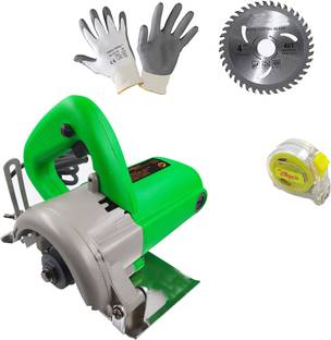 Hillgrove HGCM1282M3 Cutting Machine Saw for Tile/Marble/Wood with 1Pcs Wood Cutting Wheel Marble Cutter