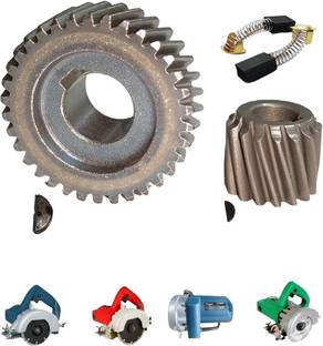 HOXIUL Marble Cutter CM5 Gear Pinion, Carbon, Key (Set of 3) in All Imported CM5 Marble Cutter