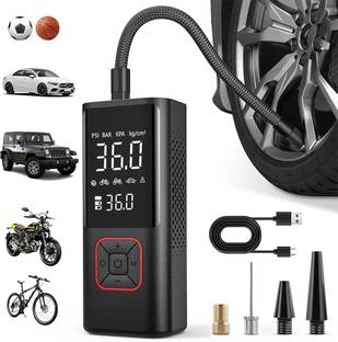 ARKZO 150 psi Tyre Air Pump for Car & Bike