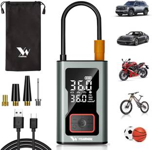Yearwin 8006 150 psi Tyre Air Pump for Car & Bike