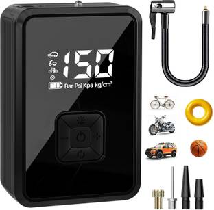 UN1QUE 150 psi Tyre Air Pump for Car & Bike