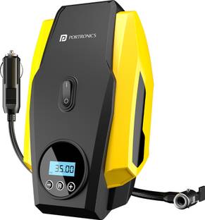 Portronics 150 psi Tyre Air Pump for Car & Bike