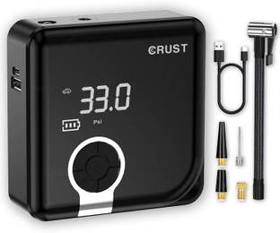 Crust AX8 150 psi Tyre Air Pump for Car & Bike