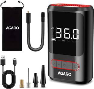 AGARO Galaxy Cordless 150 psi Tyre Air Pump for Car & Bike