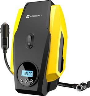 Portronics POR-2006 150 psi Tyre Air Pump for Car & Bike