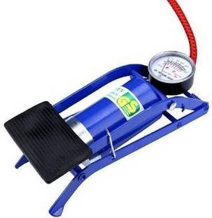 TOOLBUX Analog Tire Pressure Gauge Foot Pump