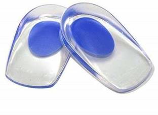 SHARDAPRODUCTS Silicone Gel Heel Protector Insole Cups - 2 Count Heel Support (Multicolor) Insole