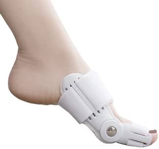SAMPIN Toe Thumb Support Straightener Protection And Correction For Feet Splint Movable Foot Support