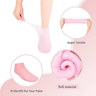 TU4 Enterprise Silicone Socks Cracked Feet Skin Socks for Repairing Dry Foot