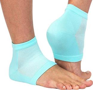 LOOKFIT Anti heel crack set socks Fitness Band (Blue, Pack of 1)
