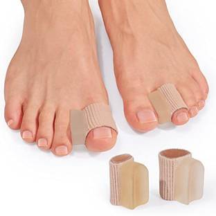 sumifun Silicone Toe Separators for Overlapping Toes, 8 Packs Gel Bunion Corrector Pads