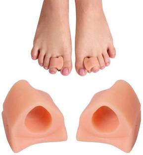 Digital Shoppy Silicone Gel Toe Separator Straightener Bunion Corrector .(Mediem)