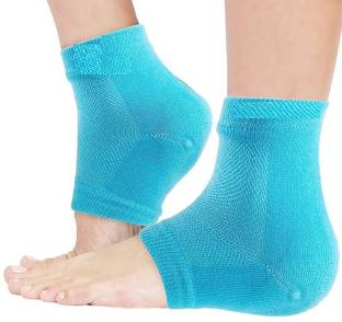 LOOKFIT Anti heel crack set socks Fitness Band (Blue, Pack of 1)