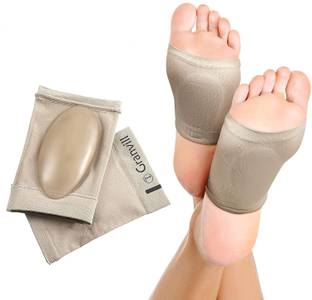 JJDENTERPRISE Foot Care Plantar Fasciitis Arch Support Sleeves for foot pain