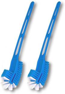 STRUGGLINGINC Cleaner for Western & Indian Toilets | Assorted Plastic Brush