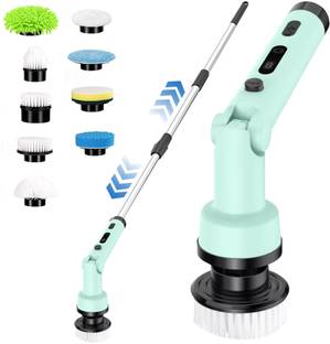 FreshDcart Electric Cleaning Brush Cordless Power Scrubber with long Handel Brush for Glass