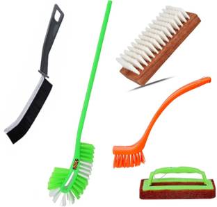 Red Champion Toilet Brush set 5