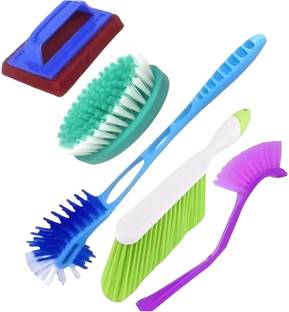 INASAN TOILET CLEANIGNG COMBO WITH CARPET CLEANING BRUSH PACK