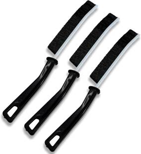 LA NEELJA Gap Cleaning Brush Clean For Bathroom Kitchen Toilet Tiles Window Brush with Holder