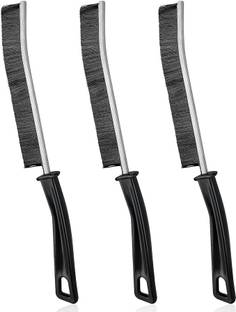PILONG Gap Cleaning Brush Clean The Dead Corners of Bathroom Kitchen Tiles(Pack of 3)) with Holder