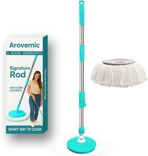 arovemic Premium Ultra Mop Stick | Mop Rod | Mop Handle (( 5 Years Warranty ))
