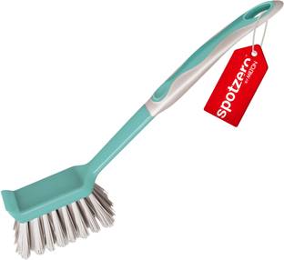 Spotzero by Milton Sink & Dish Brush, Aqua Green