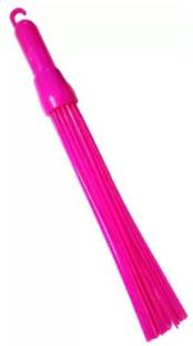 Pihu Cleaning and Bathroom Floor Cleaning Wet & Dry Plastic Broom with Holder