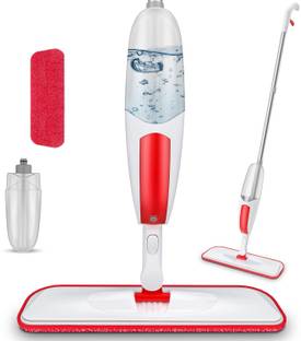 Gogdani Spray Mop For Floor Cleaning With 1Pcs Washable Pads Wood. With 550Ml Bottle with Holder