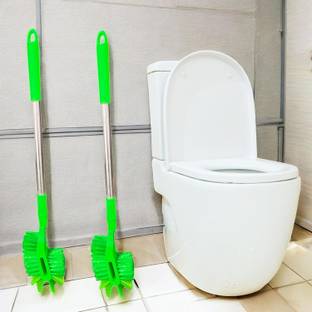 INASAN Steel Handle Toilet Cleaning Brush Pack Of Two