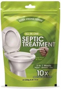 Descouse Septic Tank Cleaner Degrades Human Waste & Food Waste Odour Lemon Powder Toilet Cleaner