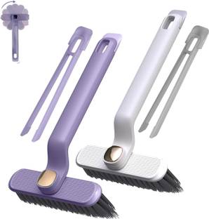KPI 360 Degree Rotating No Dead Corners Hard Bristle Crevice Gap Brush Microfibre Dry Brush