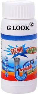 G LOOK Toilet Drain Plunger Opener Cleaner Powder for Sink Bath Toilets Bathroom Shower Powder Toilet Cleaner