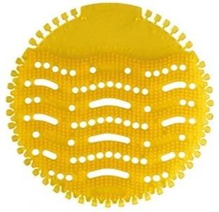 Agromech ROUND URINAL DISINFECTOR MAT SCREEN Lemon Mat Toilet Cleaner