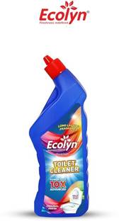 ECOLYN Advanced Disinfectant Toilet Cleaner 99.9% Germ clean Leaving it-Sparkling Clean Lily Liquid Toilet Cleaner