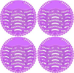 Karmarch Urinal Screen Mat, Toilet Mat, Urinal Hygiene Products Set Of 4 Mat Toilet Cleaner