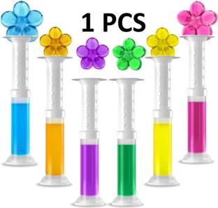 shukan enterprise Toilet Freshener and Cleaner Flower Gel remove bad smell Toilet Cleaning Gel Gel Toilet Cleaner