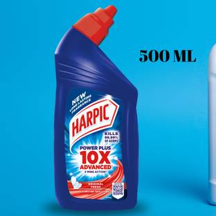 Harpic Disinfectant Toilet Cleaner Liquid, Original - 500 ml | India's # 1o Liquid Toilet Cleaner